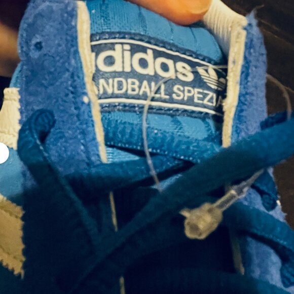 Rare Sample Tag Adidas Handball Spezial Blue Red White Men 9 US 8.5 UK 42 2/3 EU main image 4